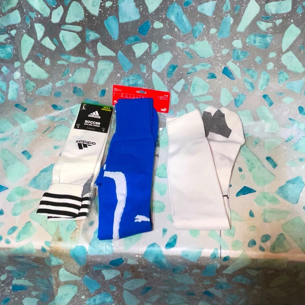 Men’s Soccer Socks Puma/Nike/Adidas BRAND NEW